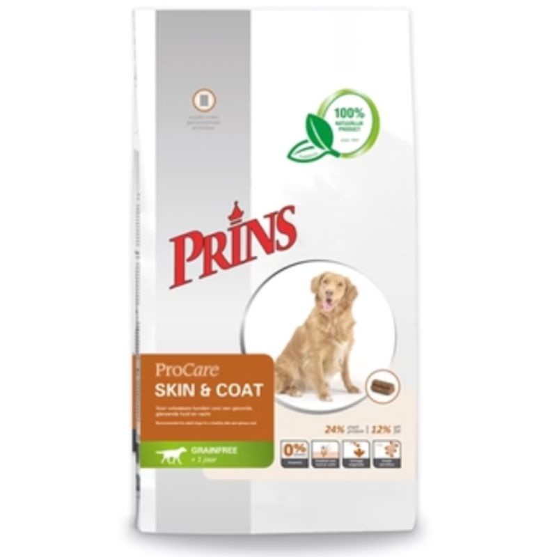 Prins Prince Procare Grain-Free Skin And Coat 12Kg